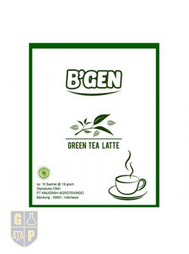 B'GEN Green Tea Latte